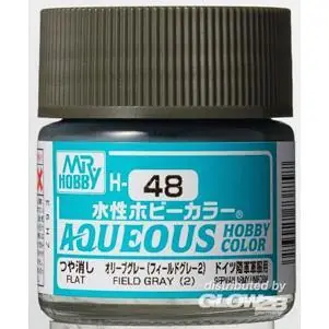 Aqueous wässrige Hobbyfarben (10 ml) Feldgrau (2)