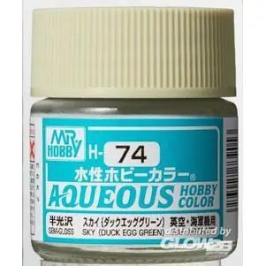 Aqueous Hobby Colors (10 ml) Sky (Duck Egg Green)