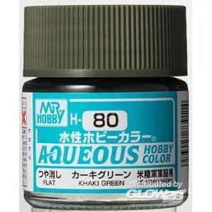 Aqueous wässrige Hobbyfarben (10 ml) Khaki Green