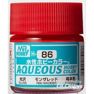 Aqueous wässrige Hobbyfarben (10 ml) Red Krapp
