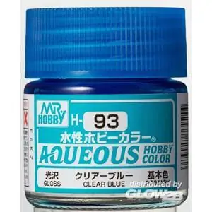 Aqueous wässrige Hobbyfarben (10 ml) Klarblau
