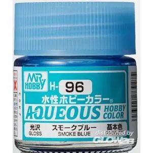 Aqueous wässrige Hobbyfarben (10 ml) Smoke Blue