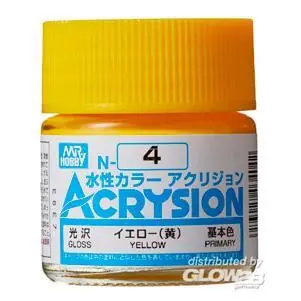 Mr Hobby -Gunze Acrysion (10 ml) Gelb