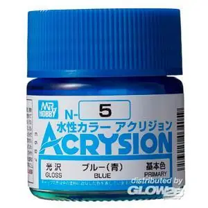Mr Hobby -Gunze Acrysion (10 ml) Blau