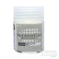 Mr Hobby -Gunze Mr. Crystal Color (18ml) Rubinrot