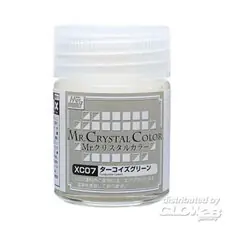 Mr Hobby -Gunze Mr. Crystal Color (18ml) Türkisgrün