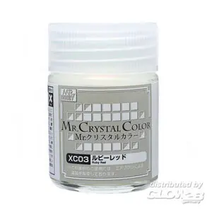 Mr Hobby -Gunze Mr. Crystal Color (18ml) Rubinrot