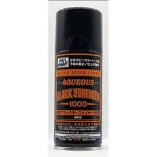 Aqueous Black Surfacer 1000 Spray (170 ml)