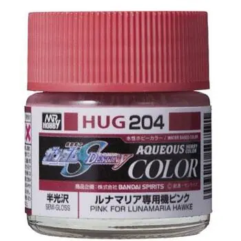 Mr Hobby -Gunze WASSERFÖRMIGE GUNDAM-FARBE (10 ml) ROSA FÜR LUNAMARIA HAWKE