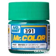 Mr Hobby -Gunze Mr. Color (10 ml) Interior Türkisgrün (Sowjet)
