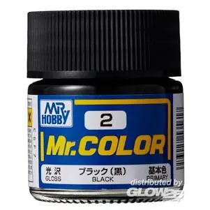 Mr Hobby -Gunze Mr. Color (10 ml) Schwarz