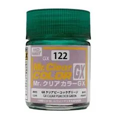 Mr Hobby -Gunze Mr. Color GX Clear Pfauengrün (18 ml)