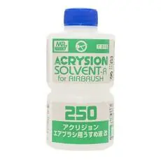Mr Hobby -Gunze Acrysion Solvent - R für Airbrush (250 ml)