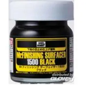 Mr Hobby -Gunze Mr. Finishing Surfacer 1500 Schwarz (40 ml)
