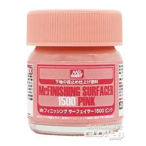 Mr Hobby -Gunze Mr. Finishing Surfacer 1500 Pink (40 ml)