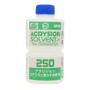 Mr Hobby -Gunze Acrysion Solvent - R für Airbrush (250 ml)