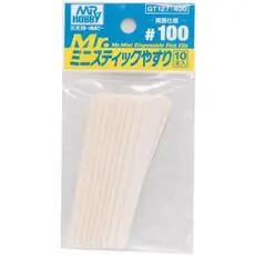Mr Hobby -Gunze Mr. Mini Einweg-Flachfeile #100
