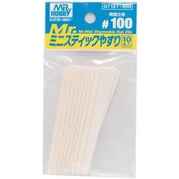 Mr Hobby -Gunze Mr. Mini Einweg-Flachfeile #100