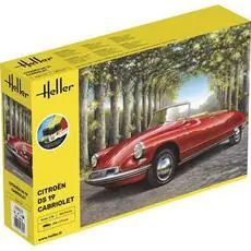 STARTER KIT Citroen DS 19 Cabriolet in 1:16