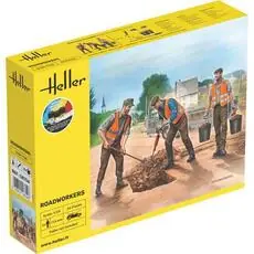 STARTER KIT Straßenarbeiter in 1:24