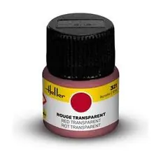 Peinture Acrylic 321 rouge transparent