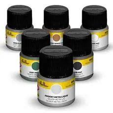 Farbenset Flugzeuge Militär (Acryl, 6 x 12 ml)