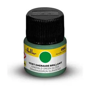 Peinture Acrylic 002 vert emeraude brillant