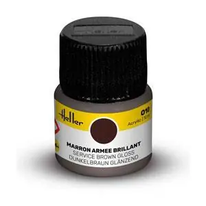 Peinture Acrylic 010 marron armee brillant