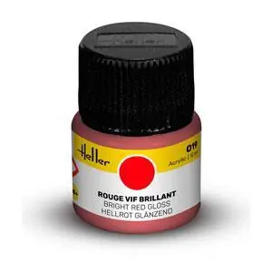 Peinture Acrylic 019 rouge vif brillant