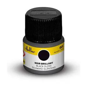 Peinture Acrylic 021 noir brillant