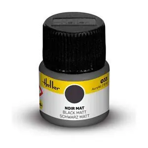 Peinture Acrylic 033 noir mat