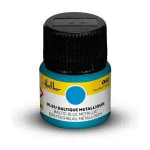 Peinture Acrylic 052 bleu baltique metallique