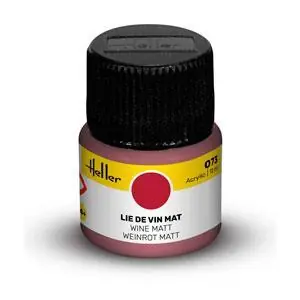 Peinture Acrylic 073 lie de vin mat