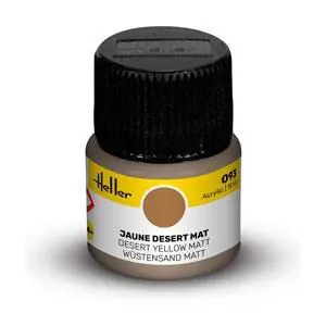 Peinture Acrylic 093 jaune desert mat