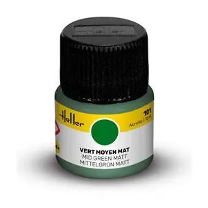 Peinture Acrylic 101 vert moyen mat