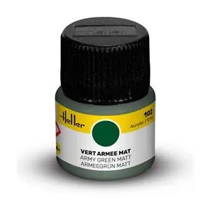 Peinture Acrylic 102 vert armee mat