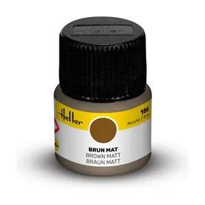 Peinture Acrylic 186 brun