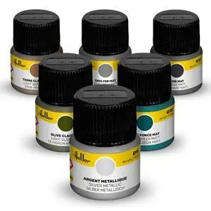Farbenset Militär (Acryl, 6 x 12 ml)