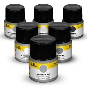 Farbenset Flugzeuge Zivil (Acryl, 6 x 12 ml)