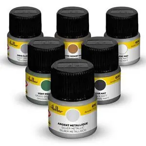 Farbenset Flugzeuge Militär (Acryl, 6 x 12 ml)