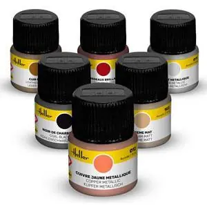 Farbenset Oldtimer (Acryl, 6 x 12 ml)