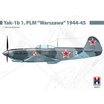 Yak-1b 1. PLM Warszawa 1944-45 in 1:48