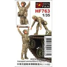 ROCA Tank crew transport ammunition-2 figures in 1:35