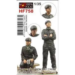 BAOR Centurion MBT Crew-2 figures in 1:35