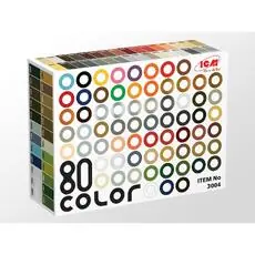 Acrylic paint set 80 pcs (77 color + 3 varnishes) 80 x 12 ml