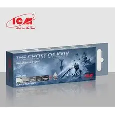 Acrylic Paint Set for The Ghost of Kyiv