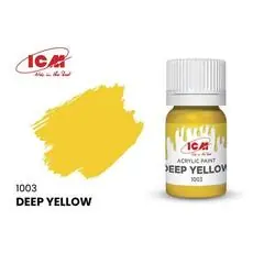 BASIC COLORS Deep Yellow bottle 12 ml