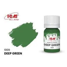 BASIC COLORS Deep Green bottle 12 ml