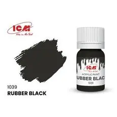 GREY Rubber Black bottle 12 ml