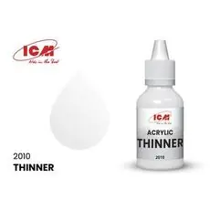THINNER Thinner for acrylic paint bottle 50 ml